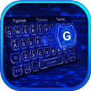 APK Blue Hologram Technology Keyboard