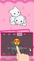 Cute Kitty Keyboard screenshot 3