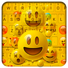 Smile Emoji Keyboard Theme ไอคอน