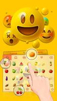 Smile Emoji Keyboard Theme ภาพหน้าจอ 2