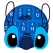Tema Keyboard Monster Biru