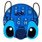 Tema del teclado Blue Monster icono