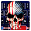 American Skull Keyboard Theme