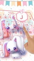 Cute Kawai Rabbit Keyboard screenshot 1