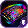 Rainbow Neon Theme Keyboard