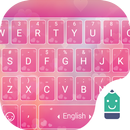 Pink Love Heart Theme Keyboard APK