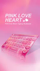 Pink Love Heart Theme Keyboard APK download