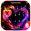 Love Heart Typany Keyboard