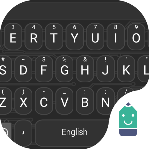 Outer Space Black Emoji Theme