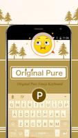 Original Pure Theme&Emoji Keyboard Affiche