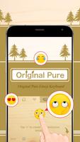 Original Pure Theme&Emoji Keyboard capture d'écran 3