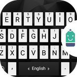 Black & White Typany Keyboard