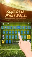 Sweden Football Theme&Emoji Keyboard imagem de tela 2