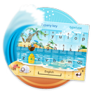 Hawaii Beach Theme  Keyboard APK