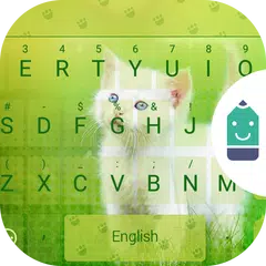 Cute Cat Theme&Emoji Keyboard