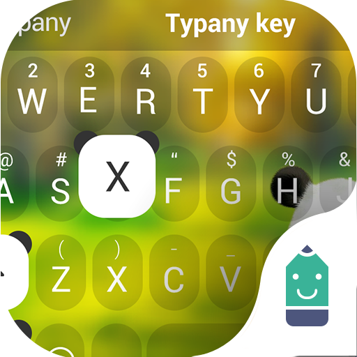Cute Panda Typany Keyboard
