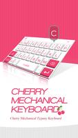 Cherry Mechanical Keyboard Affiche