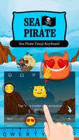 Sea Pirate Theme&Emoji Keyboard تصوير الشاشة 3