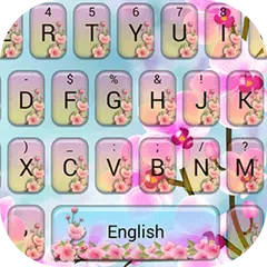 Peach Blossom Typany Keyboard