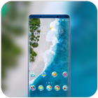 Theme for vivo v9 pro funny summer beach wallpaper icône