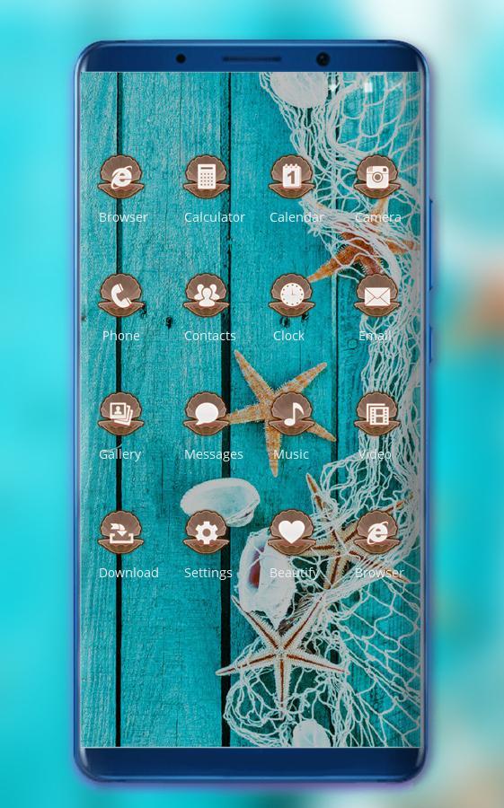 Theme for vivo v9 pro summer seashell wallpaper APK for Android Download Theme for vivo v9 pro summer seashell wallpaper APK for Android Download