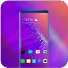Theme for vivo X23 colorful abstract wallpaper ícone