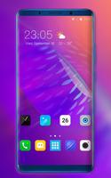 Theme for vivo X23 colorful abstract wallpaper ポスター