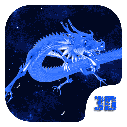 Drachen auf Ball 3D Theme