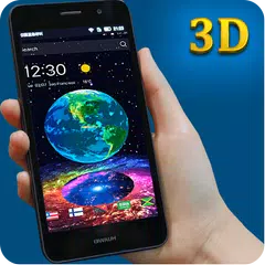 Erde in Space 3D Theme APK Herunterladen