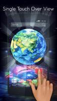 Earth in Space 3D Theme syot layar 1