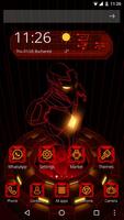 Red Iron Hero 3D Theme screenshot 1