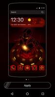 Red Iron Hero 3D Theme screenshot 2