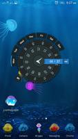 Aquarium Jelly Fish 3D Theme ảnh chụp màn hình 3