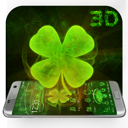 Lucky Clover 3D Theme for LG