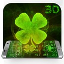 Chanceux Thème Clover 3D APK