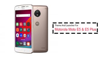 Theme for Motorola Moto E5 | Moto E5 Plus plakat