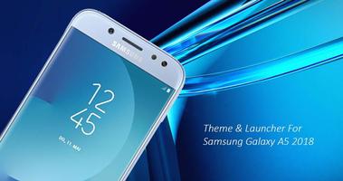 Theme for Samsung Galaxy A5 2018 الملصق