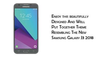 Theme for Samsung Galaxy J3 2018 capture d'écran 1