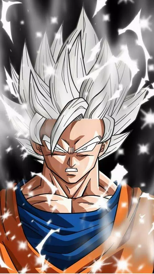 Wallpaper dragon ball, goku, ultra instinct perfected, dragon ball