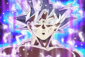 Goku Ultra Instinct Mastered Wallpaper 100% Poder Ekran Görüntüsü 2