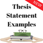 THESIS STATEMENT EXAMPLES ícone