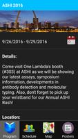 One Lambda Events capture d'écran 3