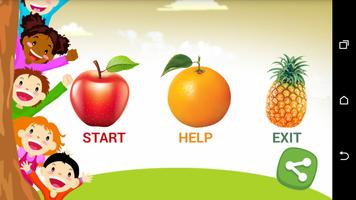 Kids Education Learn Fruits ảnh chụp màn hình 1