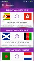 T20 World cup 2016 Live Score Affiche