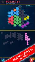 Hexa Block Ultimate - with spin! Logic Puzzle Game Poster