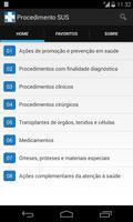 Procedimentos SUS capture d'écran 1