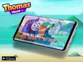 Train Thomas: Super Engine Dash and friends Affiche