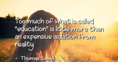Thomas Sowell Quotes poster
