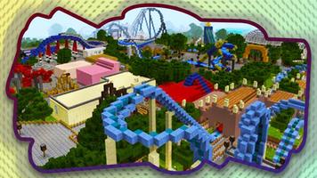 Thorpe Park maps for minecraft pe تصوير الشاشة 1
