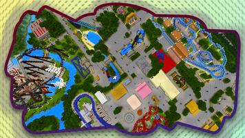 Thorpe Park maps for minecraft pe تصوير الشاشة 3
